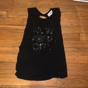soulcycle | NYC black tank w/ open back